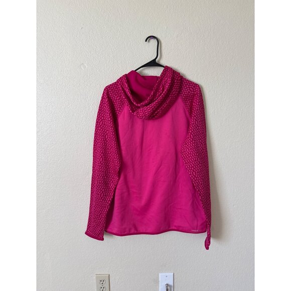 Nike Women's Therma-fit Pink Just Do It Sweater Camouflage Size L Activewear - Picture 3 of 5